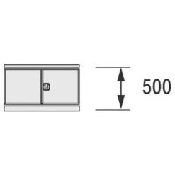 Vleugeldeur H 500 Mm - Bito