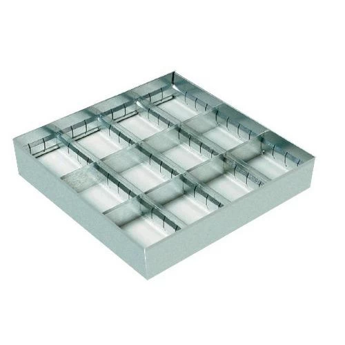Set Verdelers Voor Lade - Staal - 12 Vakken - Afbeelding 4