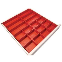 Set Verdeler Voor Lade - Kunststof - 24 Bakken