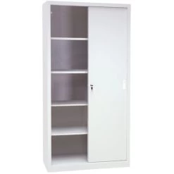 Hoge Schuifdeurkasten CH - Breedte 150 Cm - Manutan