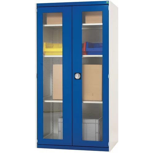 Zware Kast Met Transparante Deuren Cubio - Bott - Afbeelding 9