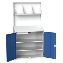 Servicepost Met Gesloten Paneel