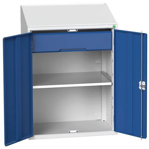 Lessenaar Met Deur En Lade Verso - Bott - Afbeelding 13