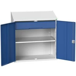 Lessenaar Met Deur En Lade Verso - Bott