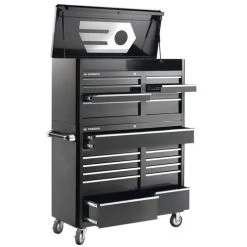 FACOM US Trolley + Commode - 21 Laden, Zwart