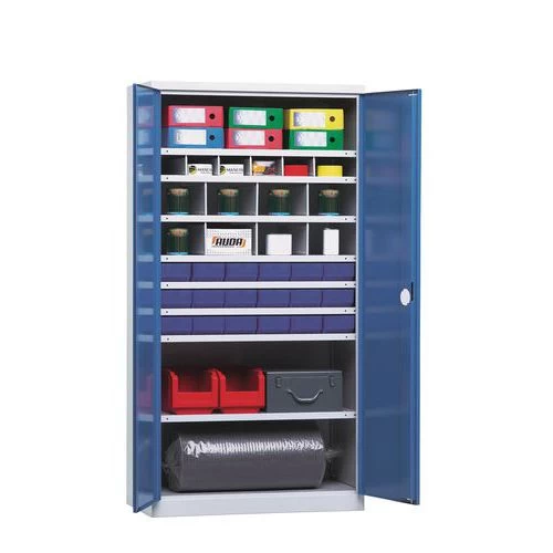 Onderdelenkast 1000 - 14 Vakken - Diepte 53,5 Cm - Afbeelding 2