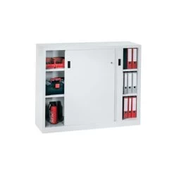 Lage Schuifdeurkast - Breedte 100 Cm - Diepte 50 Cm