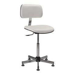 Ergonomische Laboratoriumstoel - Laag - Op Glijders