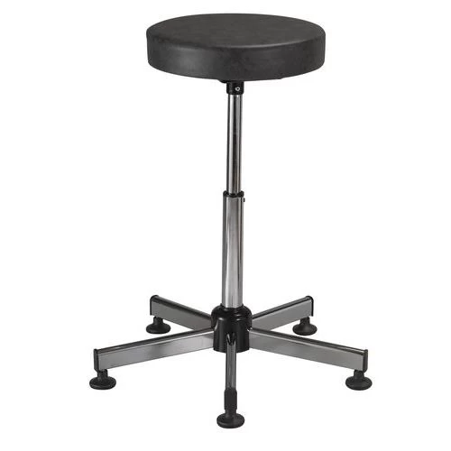 Laboratoriumkruk - Met Glijdoppen - Afbeelding 2