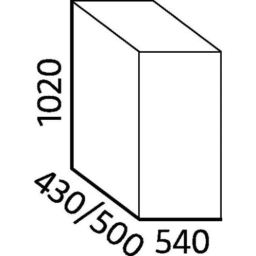 Materiaalkast Laag - Breedte 54 Cm - Afbeelding 5
