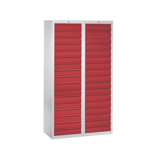 2-koloms Gereedschapsladekast H180 - Aantal Laden 34