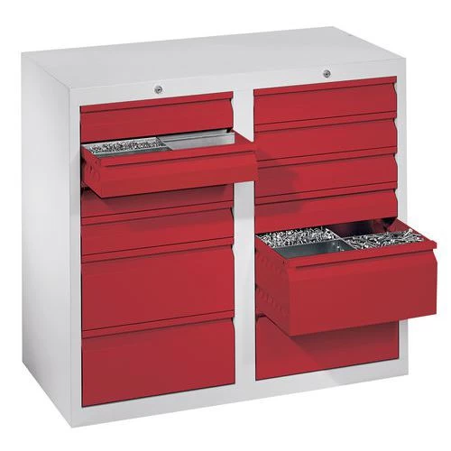 2-koloms Gereedschapsladekast H90 - Aantal Laden 12 - Afbeelding 3