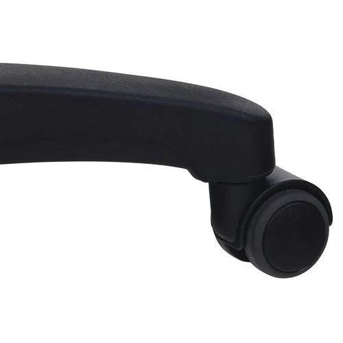 Ergonomische Werkplaatsstoel - Hoog Model, Met Zelfblokkerende Wielen, Met Voetensteun - Manutan - Afbeelding 10