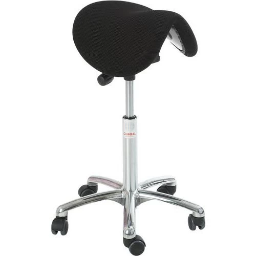 Ergonomische Kruk Met Vulling Dalton Alu50-Global Stole - Afbeelding 5