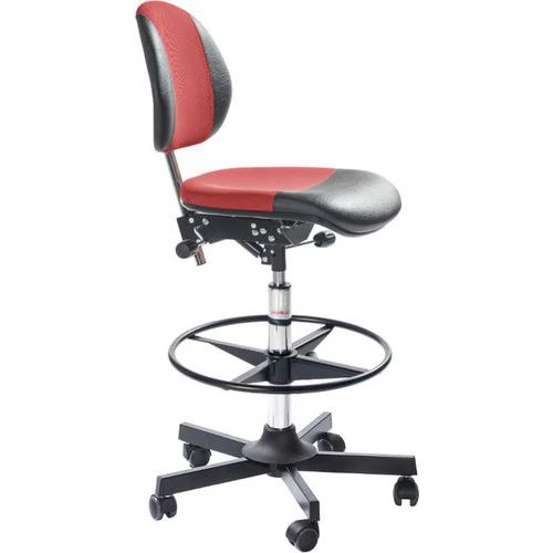 Ergonomische Gevulde Stoel Voor De Werkplaats DUO-Global Stole - Afbeelding 5