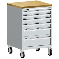 Verrijdbare Ladekast Cubio SLR-668-6.1 - Bott