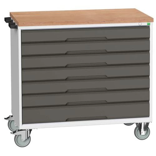 Verrijdbare Gereedschapswagen Verso 1050 X 550 X 980 - Bott - Afbeelding 3