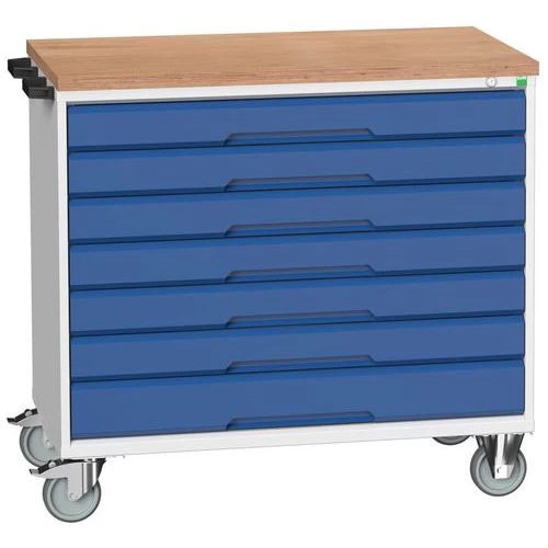 Verrijdbare Gereedschapswagen Verso 1050 X 550 X 980 - Bott - Afbeelding 6