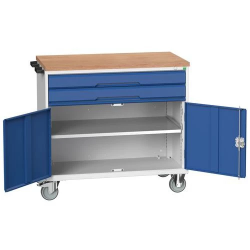 Verrijdbare Gereedschapswagen Verso 1050 X 550 X 980 - Bott - Afbeelding 4