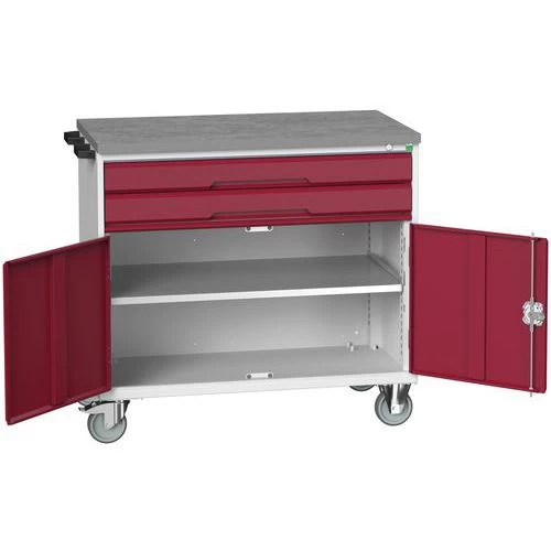 Verrijdbare Gereedschapswagen Verso 1050 X 550 X 980 - Bott - Afbeelding 7