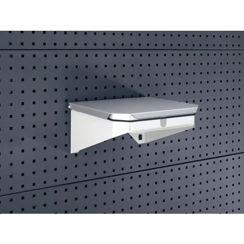 Vuilniszakhouder Met Deksel Perfo Lichtgrijs - Bott