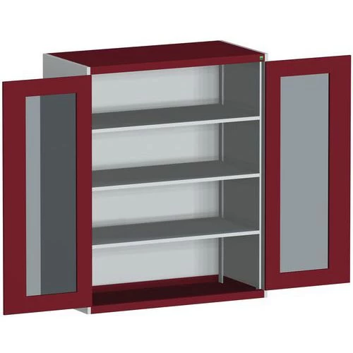 Zware Kast Met Transparante Deuren Cubio - Bott