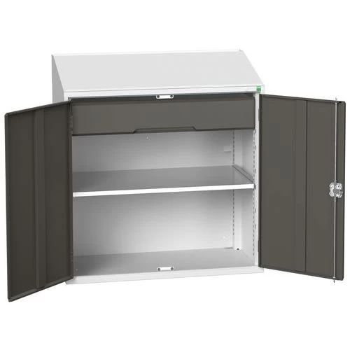 Lessenaar Met Deur En Lade Verso - Bott - Afbeelding 2