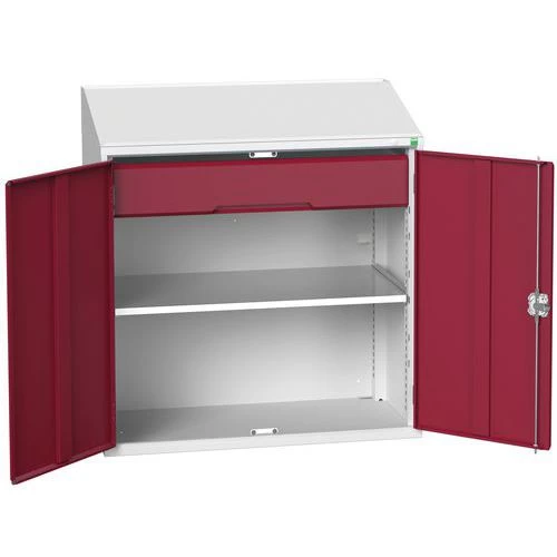 Lessenaar Met Deur En Lade Verso - Bott - Afbeelding 9