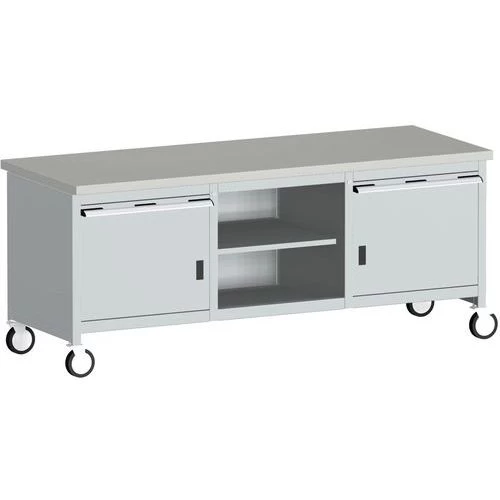 Verrijdbaar Werkplaatsbank Monobloc Cubio - Bott - Afbeelding 19