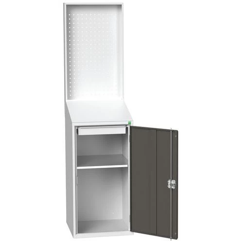 Servicepost Met Legbord En Geperforeerde Achterwand - Bott - Afbeelding 7