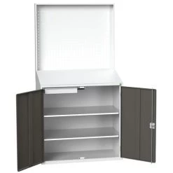 Servicepost Met Legbord En Geperforeerde Achterwand - Bott