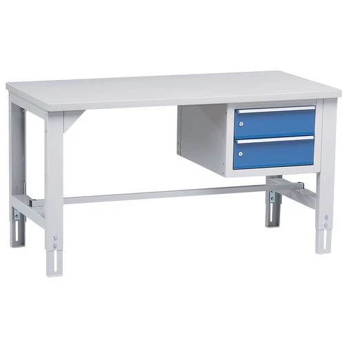 Verstelbare Werkbank Allround - 2 Laden - Afbeelding 2