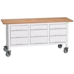 Verrijdbaar Werkbank Uit één Stuk Verso 1750x600 M23 - Bott