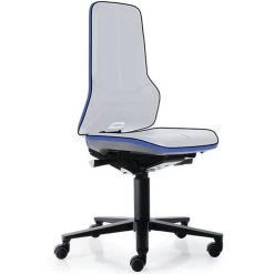 Frame Van De Werkplaatsstoel ESD Neon, Op Wielen_Bimos