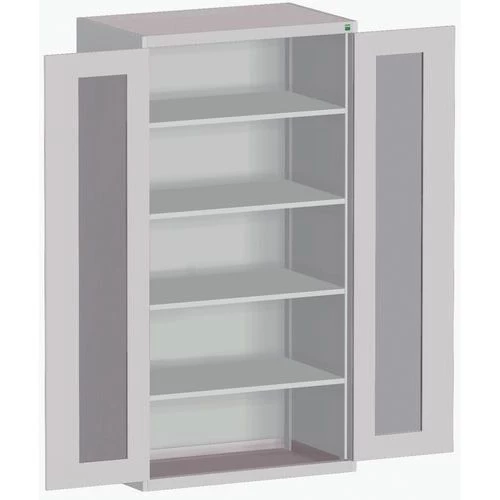 Zware Kast Met Transparante Deuren Cubio - Bott - Afbeelding 18