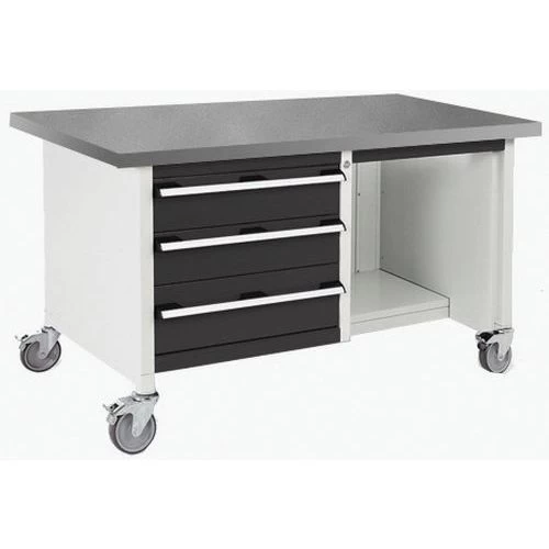 Verrijdbaar Werkplaatsbank Monobloc Cubio - Bott - Afbeelding 4