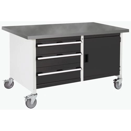 Verrijdbaar Werkplaatsbank Monobloc Cubio - Bott - Afbeelding 9