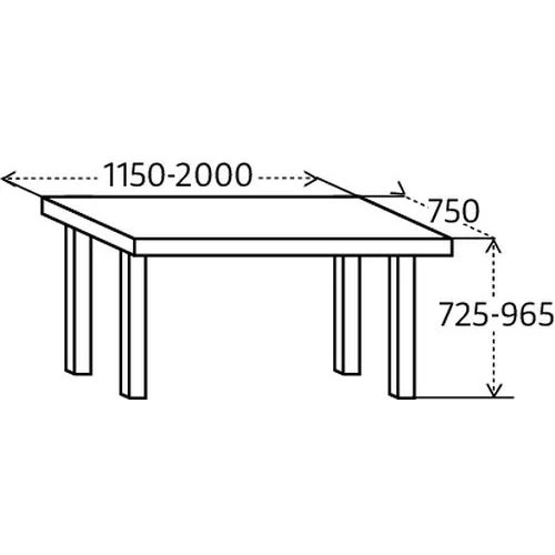 Verstelbare Werkbank Allround - 2 Laden - Afbeelding 3
