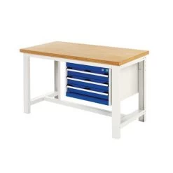 Werkbank Cubio Met 3 Laden - Breedte 150 Cm - Multiplex