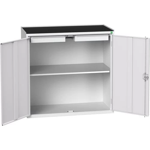 Kast Verso Economy 1050x550x1015mm Met 1 Legbord En 2 Laden - BOTT - Afbeelding 2