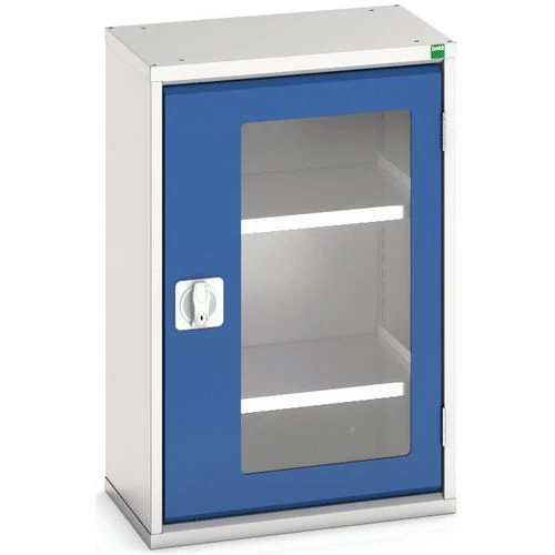 Hoge Kast Verso 525x350x800mm Met Raamdeur En 2 Legborden - BOTT - Afbeelding 2