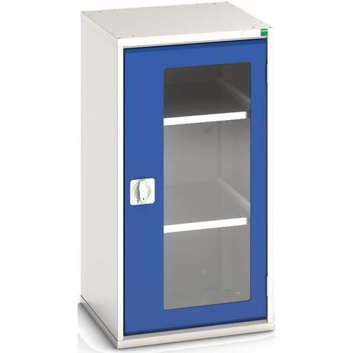 Hoge Kast Verso 525x550x1000mm Met Raamdeur En 2 Legborden - BOTT - Afbeelding 2