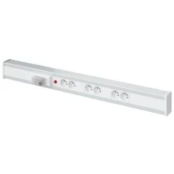 Schuine Spanningsslof 6 Aansluitingen Phase 2 Aardingsstekker+ Schakelaar