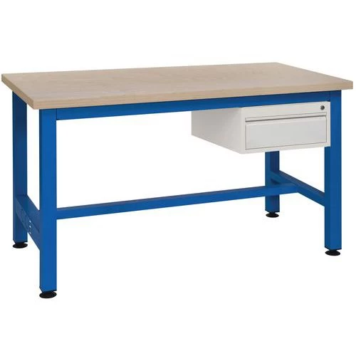 Werkbank CKS Met Gemelamineerd Blad 1 Lade