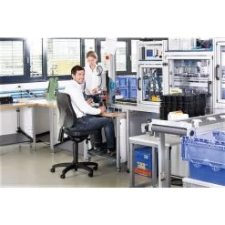 Lage, Ergonomische Werkplaatsstoel All-in-One - Op Wielen