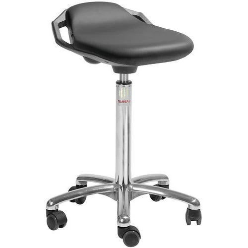 Kruk Alu50 Hoog Model Zitting Space Stof 3D - Global Stole - Afbeelding 8