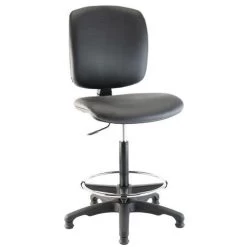 Hoge Werkplaatsstoel Op Glijders - Sokoa