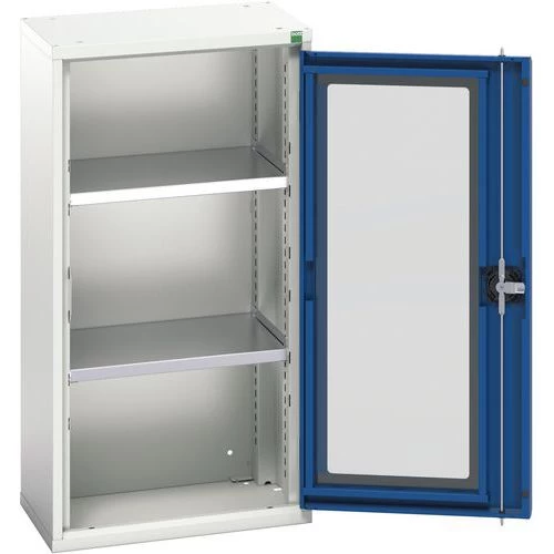 Hoge Kast Verso 525x350x1000mm Met Raamdeur En 2 Legborden - BOTT - Afbeelding 2