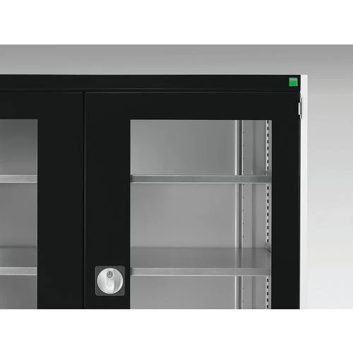 Zware Kast Met Transparante Deuren Cubio - Bott - Afbeelding 8