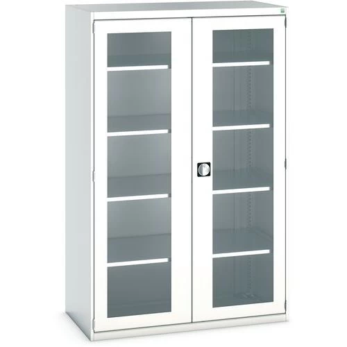 Zware Kast Met Transparante Deuren Cubio - Bott - Afbeelding 10